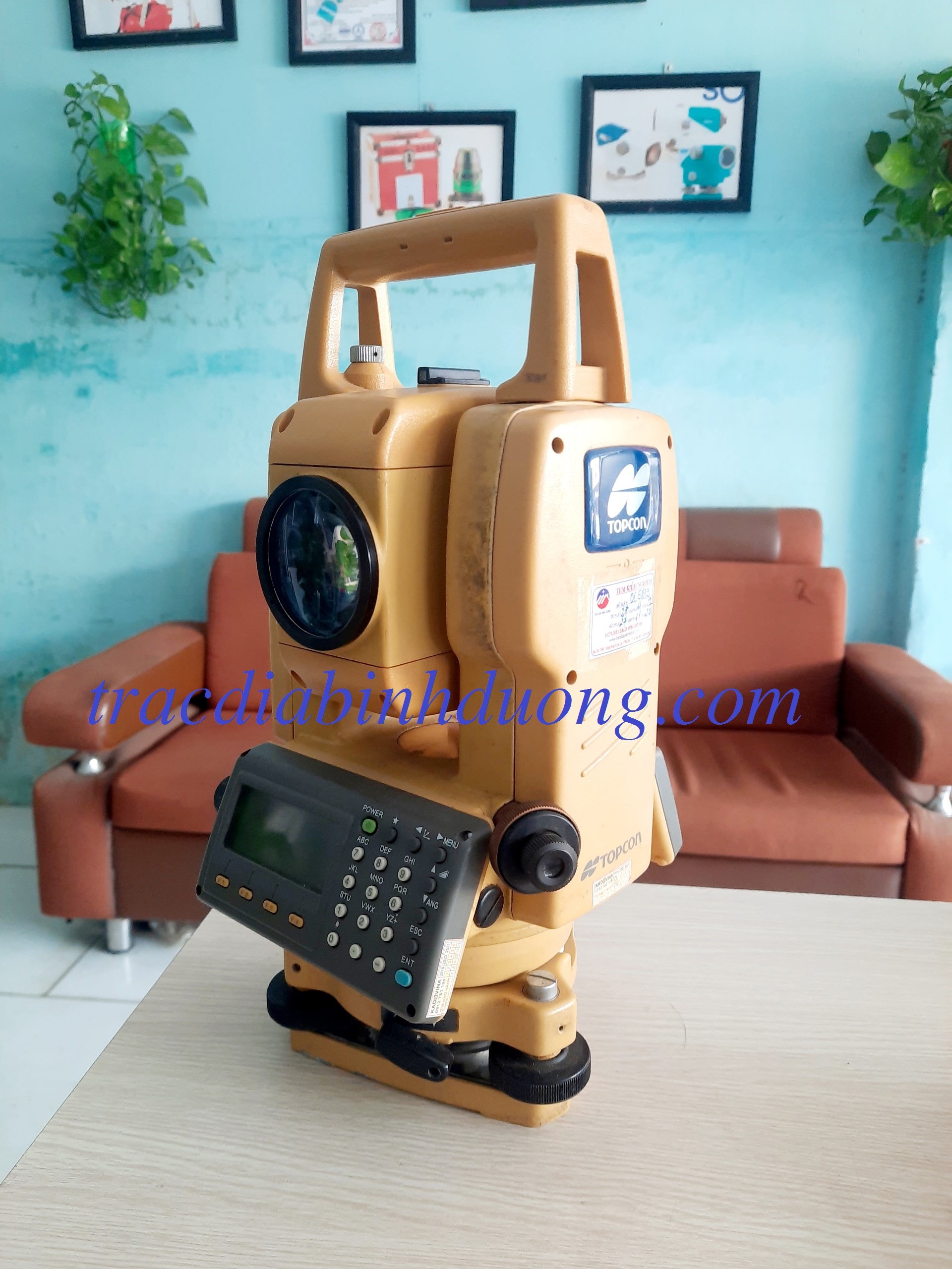 MÁY TOÀN ĐẠC ĐIỆN TỬ TOPCON GTS 235N GIÁ THANH LÝ 